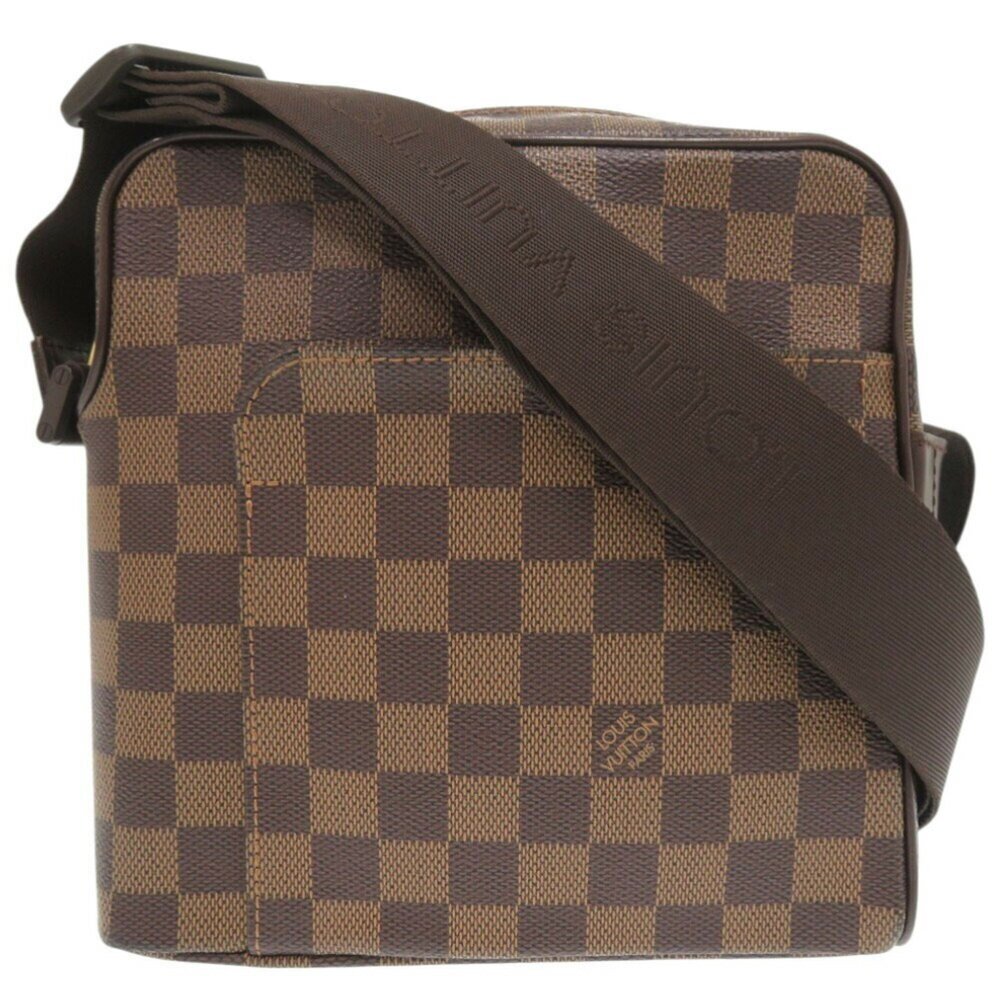 LOUIS VUITTON Authentic Brown Damier Shoulder Bag - Picture 2 of 10